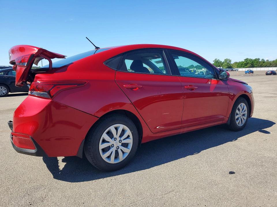 2022 Hyundai Accent მანქანა იყიდება აუქციონზე, vin: 3KPC24A61NE158234, აუქციონის ნომერი: 57900856