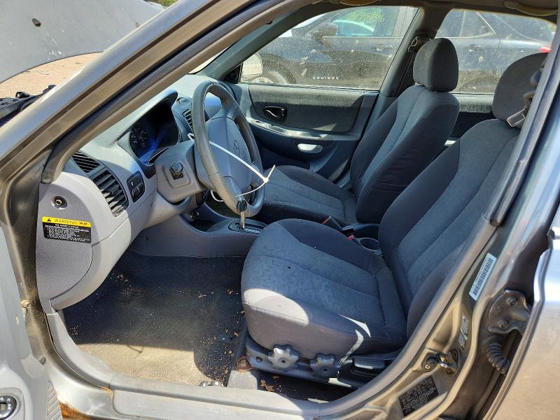 55887966 :رقم المزاد ، KMHCG45C04U572411 vin ، 2004 Hyundai Accent مزاد بيع