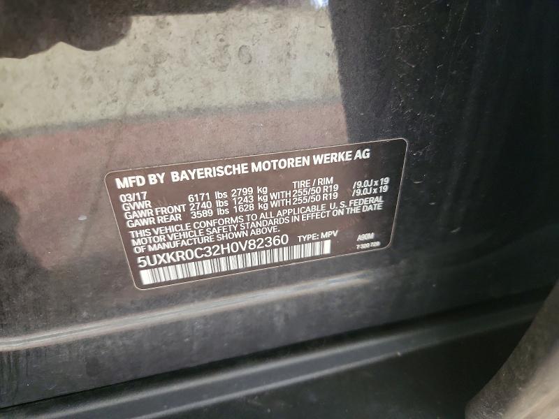 Aukcja sprzedaży 2017 Bmw X5, vin: 5UXKR0C32H0V82360, numer aukcji: 55951786
