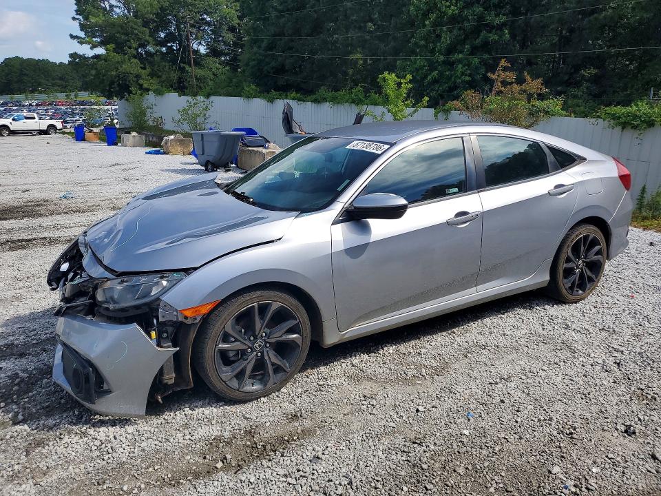 Продажа на аукционе авто 2019 Honda Civic, vin: 19XFC2F84KE013774, номер лота: 57138786