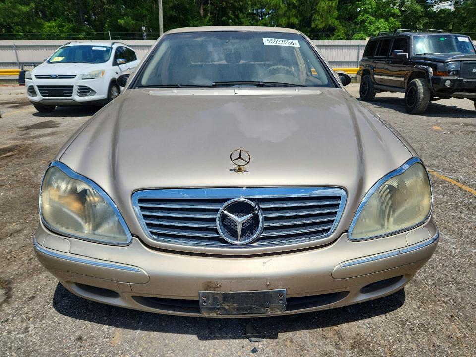 2002 Mercedes-benz S მანქანა იყიდება აუქციონზე, vin: WDBNG75J62A254173, აუქციონის ნომერი: 56952556