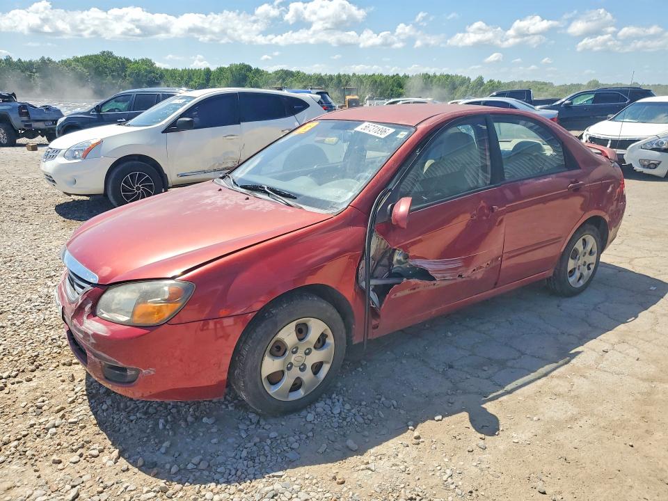 Auction sale of the 2009 Kia Spectra, vin: KNAFE221495606797, lot number: 56731896