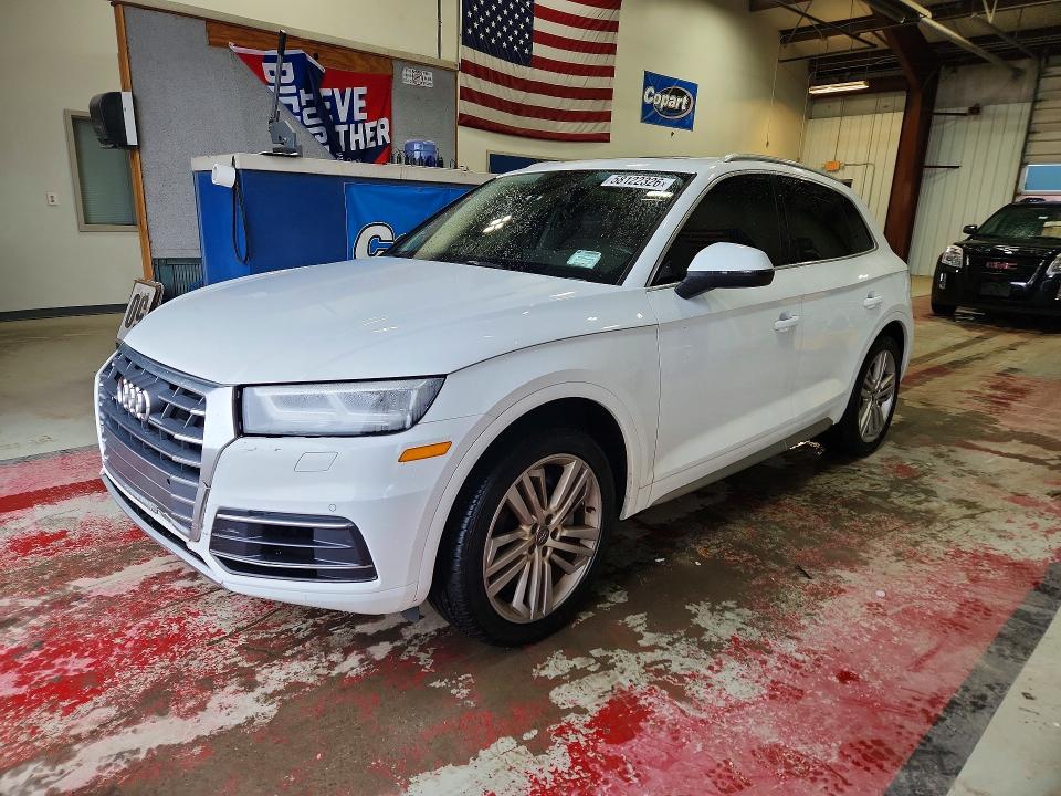 58122326 :رقم المزاد ، WA1BNAFY3J2010485 vin ، 2018 Audi Q5 مزاد بيع