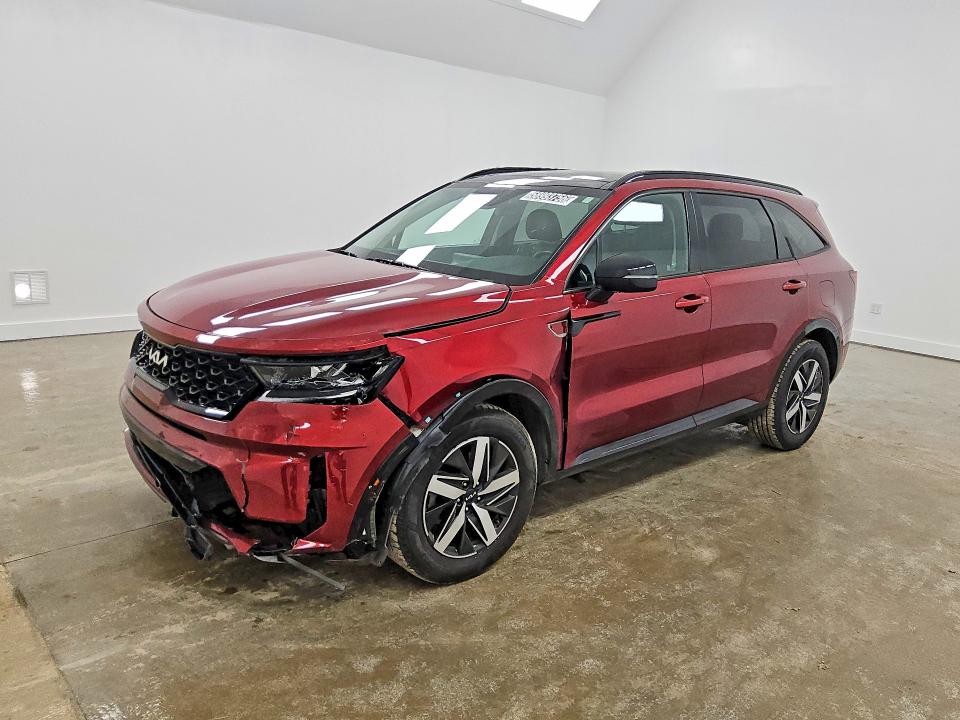 58993756 :رقم المزاد ، 5XYRL4LC9PG167389 vin ، 2023 Kia Sorento مزاد بيع