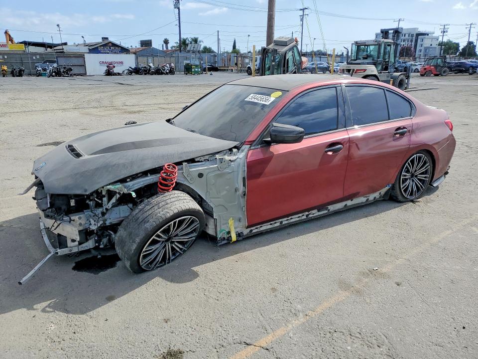 58445656 :رقم المزاد ، 3MW5U7J02M8B57507 vin ، 2021 Bmw M340i مزاد بيع