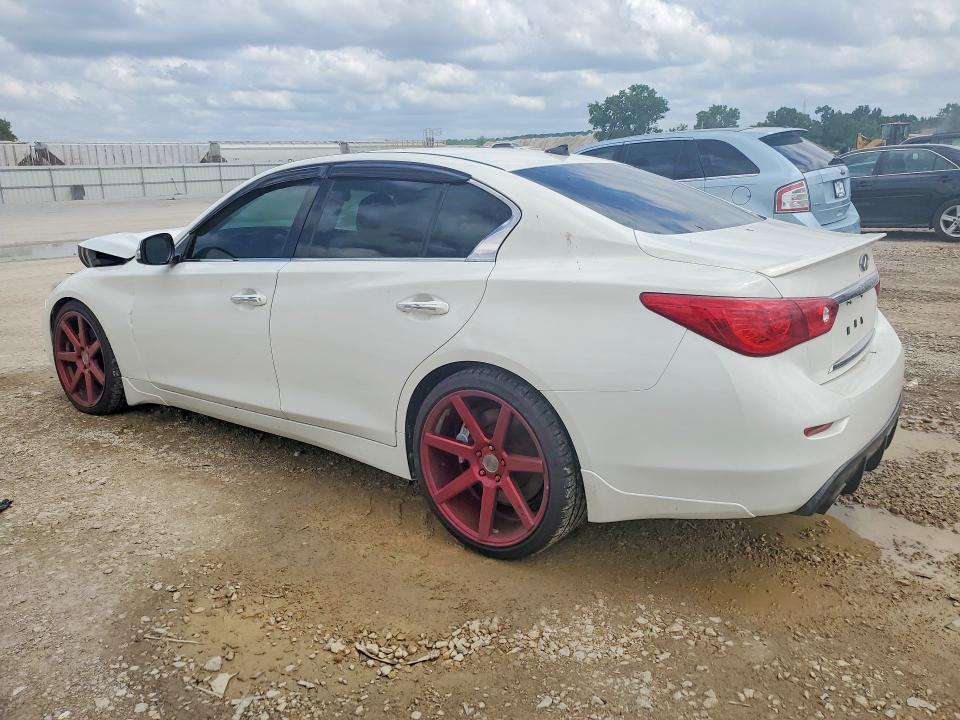 52879406 :رقم المزاد ، JN1BV7AP2FM335988 vin ، 2015 Infiniti Q50 مزاد بيع
