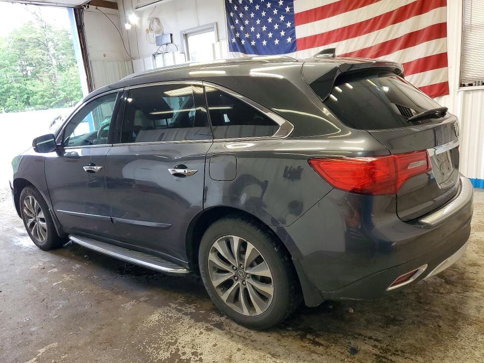 56448376 :رقم المزاد ، 5FRYD4H4XFB001834 vin ، 2015 Acura Mdx مزاد بيع