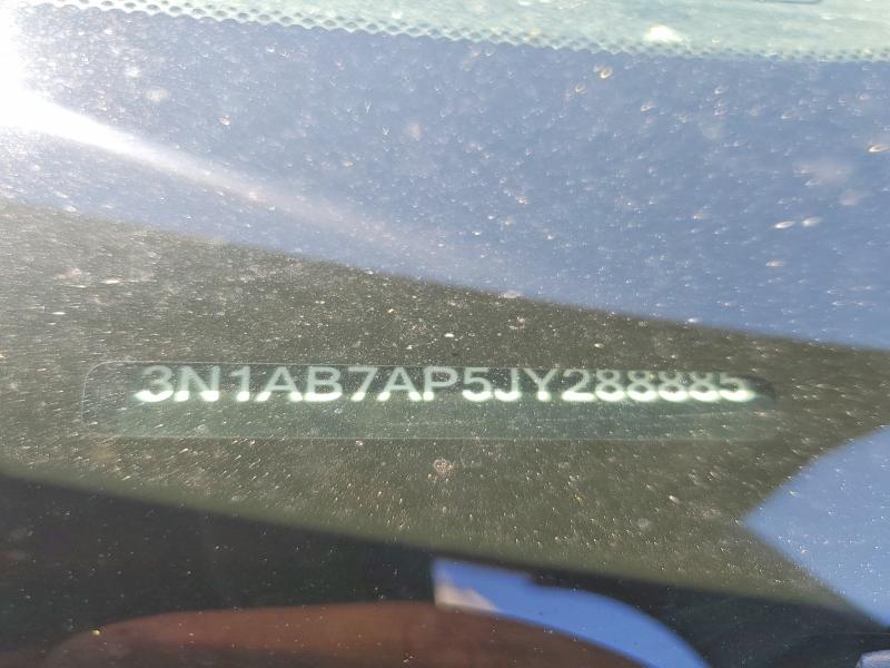 Продаж на аукціоні авто 2018 Nissan Sentra, vin: 3N1AB7AP5JY288885, номер лоту: 58425686