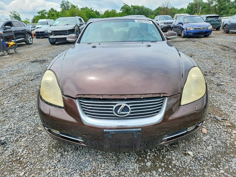 Aukcja sprzedaży 2006 Lexus Sc, vin: JTHFN48Y969000935, numer aukcji: 58551616