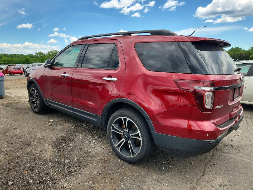 54989786 :رقم المزاد ، 1FM5K8GT3EGC09337 vin ، 2014 Ford Explorer مزاد بيع