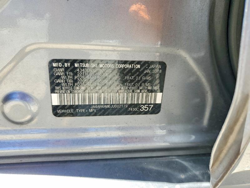 Продажа на аукционе авто 2018 Mitsubishi Outlander Sport, vin: JA4AR4AW6JU002179, номер лота: 56689186