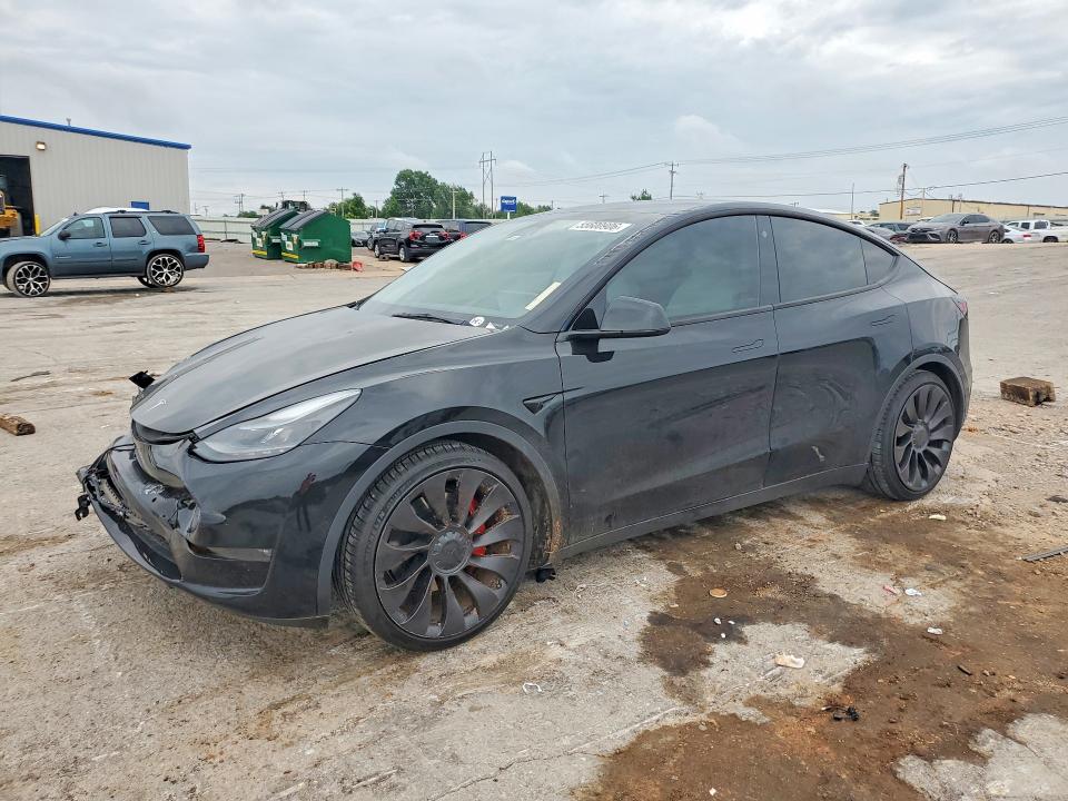 2022 Tesla Model Y მანქანა იყიდება აუქციონზე, vin: 7SAYGDEF0NF399958, აუქციონის ნომერი: 55600906