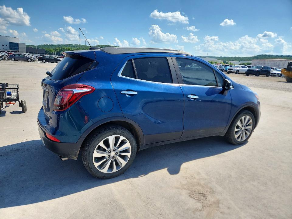 2019 Buick Encore მანქანა იყიდება აუქციონზე, vin: KL4CJASB0KB957082, აუქციონის ნომერი: 55989006