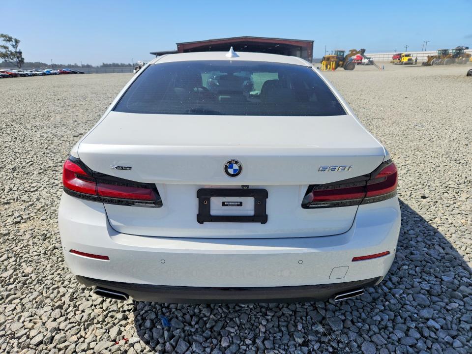 2022 Bmw 530 მანქანა იყიდება აუქციონზე, vin: WBA13BJ01NCJ35416, აუქციონის ნომერი: 85449685