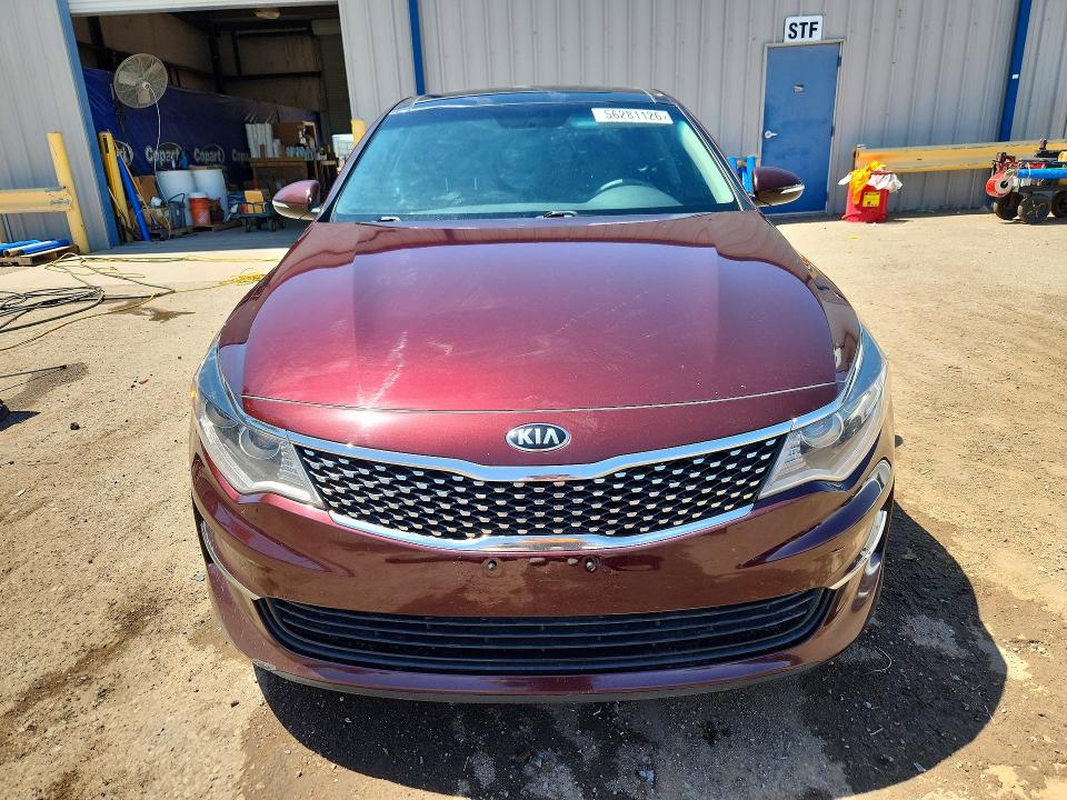 56281126 :رقم المزاد ، 5XXGU4L36GG090280 vin ، 2016 Kia Optima مزاد بيع