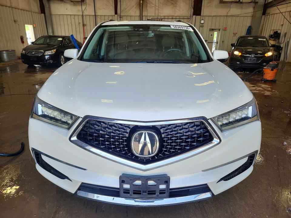58369736 :رقم المزاد ، 5FRYD4H50HB022722 vin ، 2017 Acura Mdx مزاد بيع
