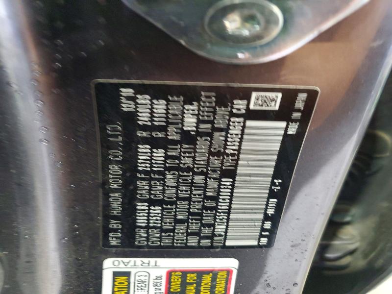 Продаж на аукціоні авто 2019 Honda Clarity, vin: JHMZC5F16KC000340, номер лоту: 57456306
