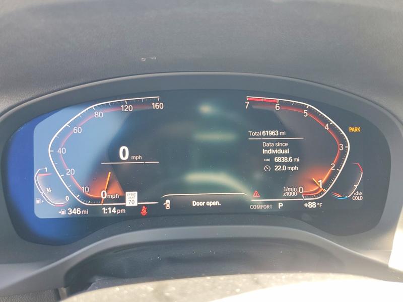 2020 Bmw X3 მანქანა იყიდება აუქციონზე, vin: 5UXTY5C09L9D22457, აუქციონის ნომერი: 85612885