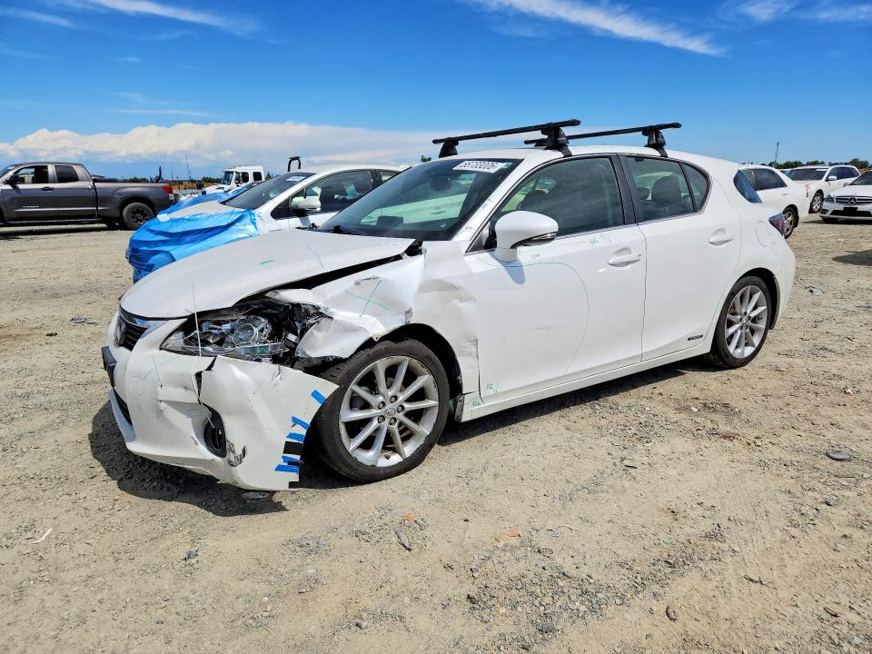 2012 Lexus Ct მანქანა იყიდება აუქციონზე, vin: JTHKD5BH3C2083587, აუქციონის ნომერი: 58733006