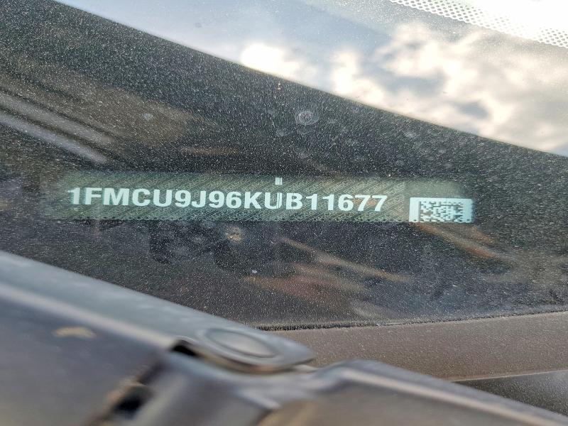 Продаж на аукціоні авто 2019 Ford Escape, vin: 1FMCU9J96KUB11677, номер лоту: 85995775