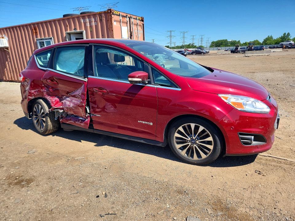 58311736 :رقم المزاد ، 1FADP5DU0HL115110 vin ، 2017 Ford C-max مزاد بيع