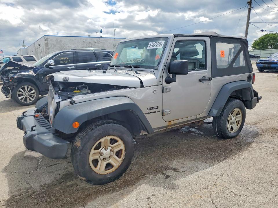 Aukcja sprzedaży 2013 Jeep Wrangler, vin: 1C4AJWAGXDL704324, numer aukcji: 57058226