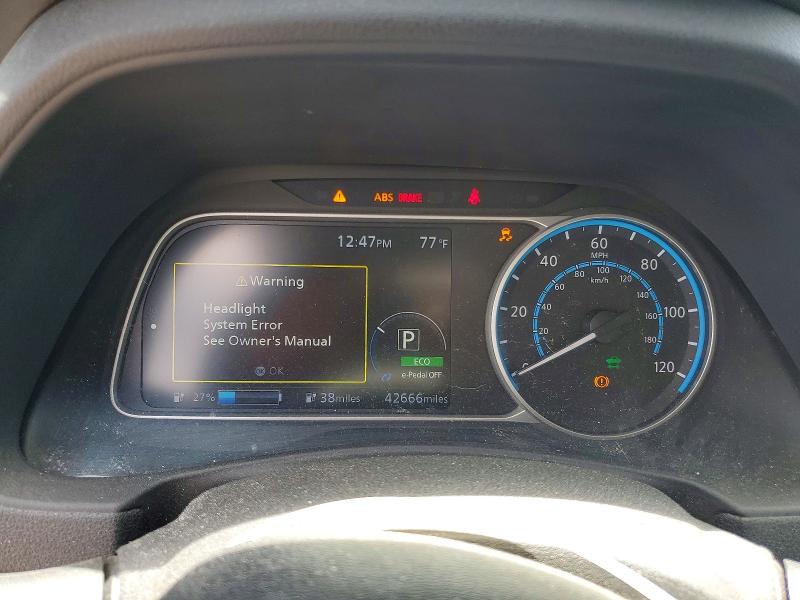 57358976 :رقم المزاد ، 1N4AZ1CP1JC315257 vin ، 2018 Nissan Leaf مزاد بيع