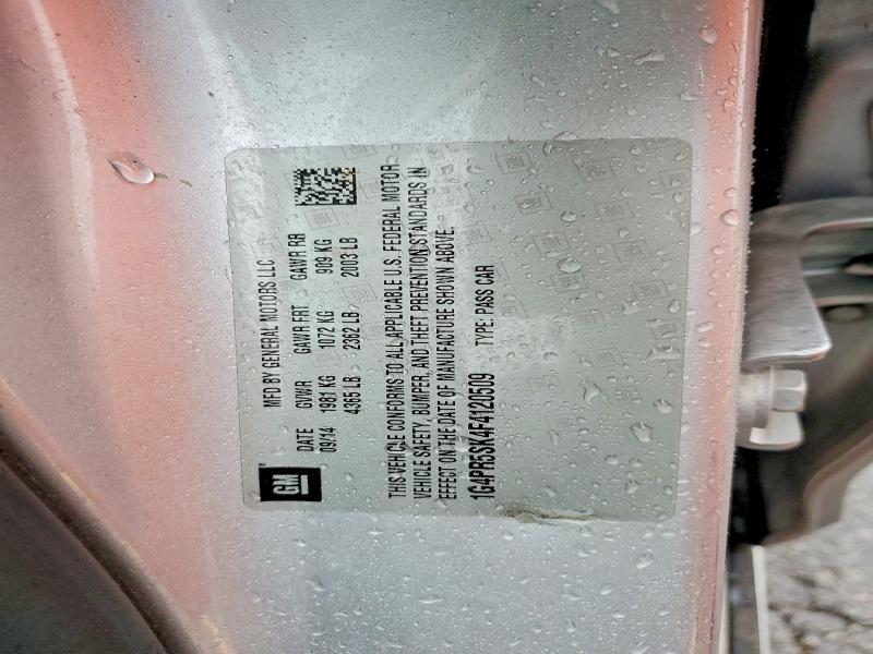 Продажа на аукционе авто 2015 Buick Verano, vin: 1G4PR5SK4F4120509, номер лота: 56749436