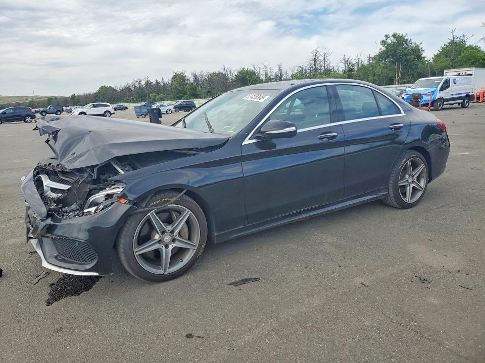 57426306 :رقم المزاد ، 55SWF4KB6FU028103 vin ، 2015 Mercedes-benz C مزاد بيع