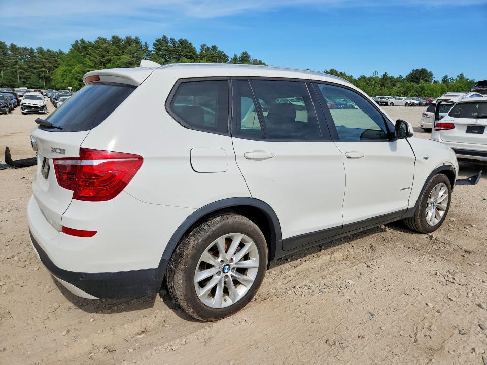 2016 Bmw X3 მანქანა იყიდება აუქციონზე, vin: 5UXWX9C57G0D81956, აუქციონის ნომერი: 55871166