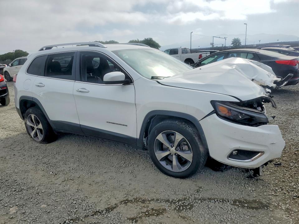 57712096 :رقم المزاد ، 1C4PJMDN1KD116229 vin ، 2019 Jeep Cherokee مزاد بيع