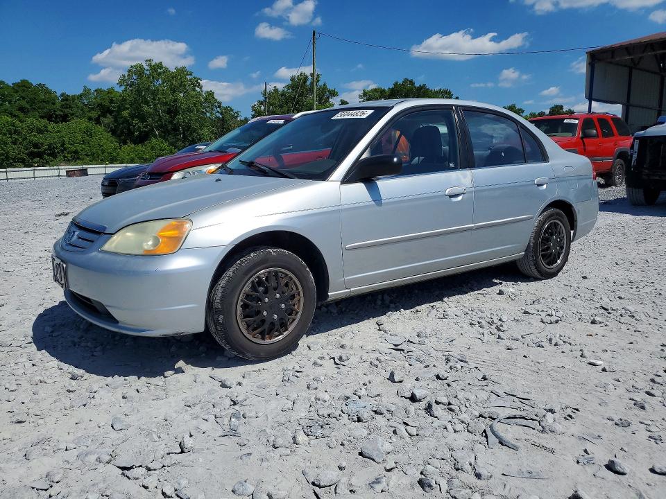 Продаж на аукціоні авто 2002 Honda Civic, vin: 2HGES15652H544755, номер лоту: 56044826