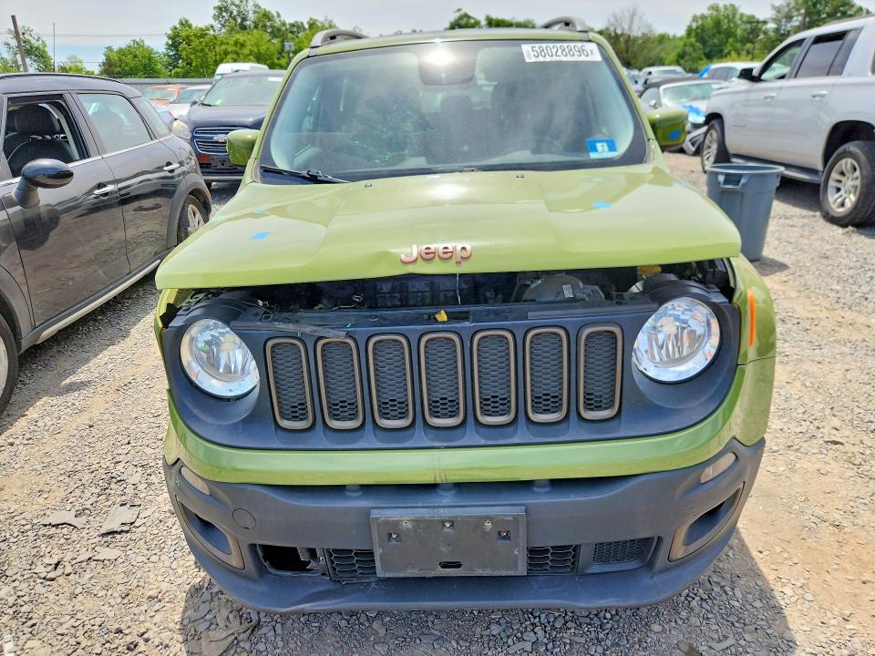 Aukcja sprzedaży 2016 Jeep Renegade, vin: ZACCJBBT5GPD66327, numer aukcji: 58028896