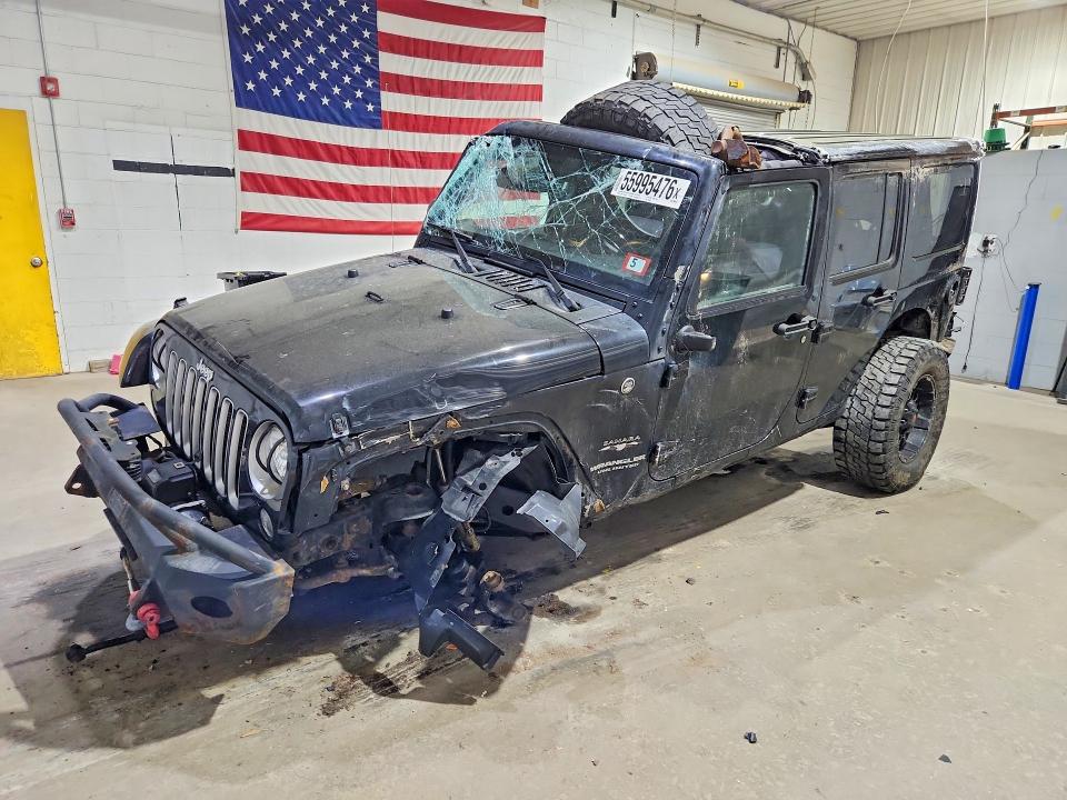 Aukcja sprzedaży 2016 Jeep Wrangler Unlimited, vin: 1C4BJWEGXGL256007, numer aukcji: 55995476
