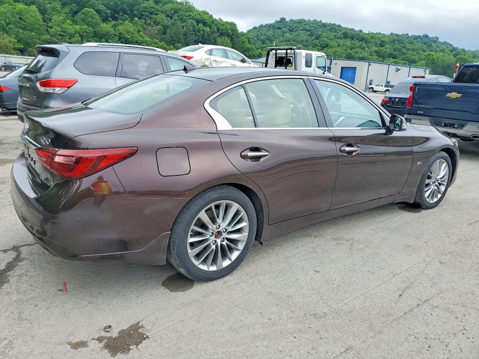 2019 Infiniti Q50 მანქანა იყიდება აუქციონზე, vin: JN1EV7AR2KM590200, აუქციონის ნომერი: 58533766