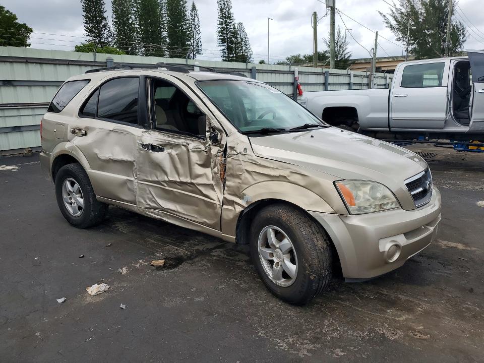 2006 Kia Sorento მანქანა იყიდება აუქციონზე, vin: KNDJC733665580991, აუქციონის ნომერი: 55850006