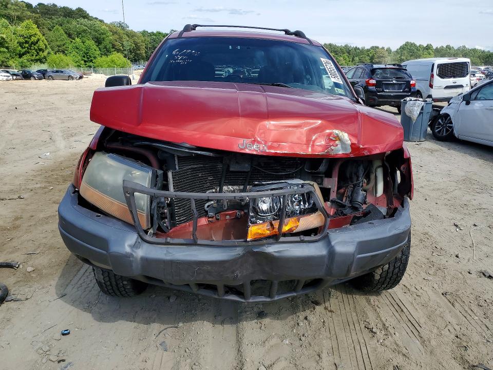 2001 Jeep Grand Cherokee მანქანა იყიდება აუქციონზე, vin: 1J4GW48S01C717714, აუქციონის ნომერი: 58055736
