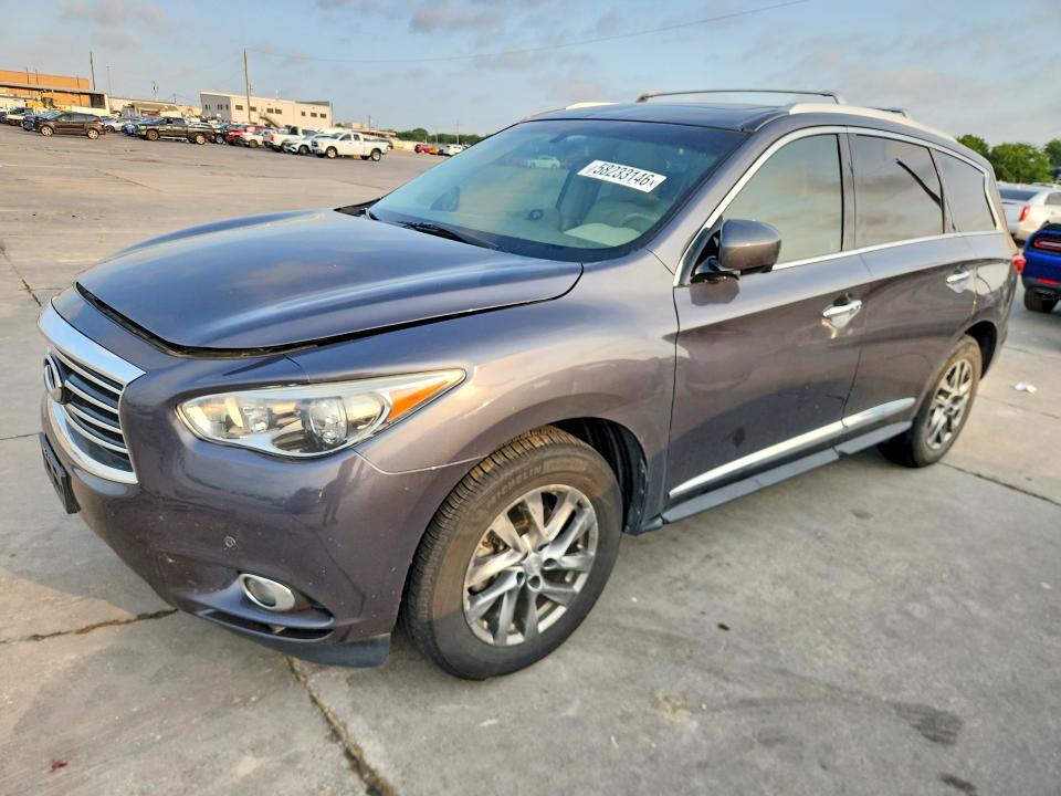 2013 Infiniti Jx35 მანქანა იყიდება აუქციონზე, vin: 5N1AL0MM0DC335476, აუქციონის ნომერი: 58233146