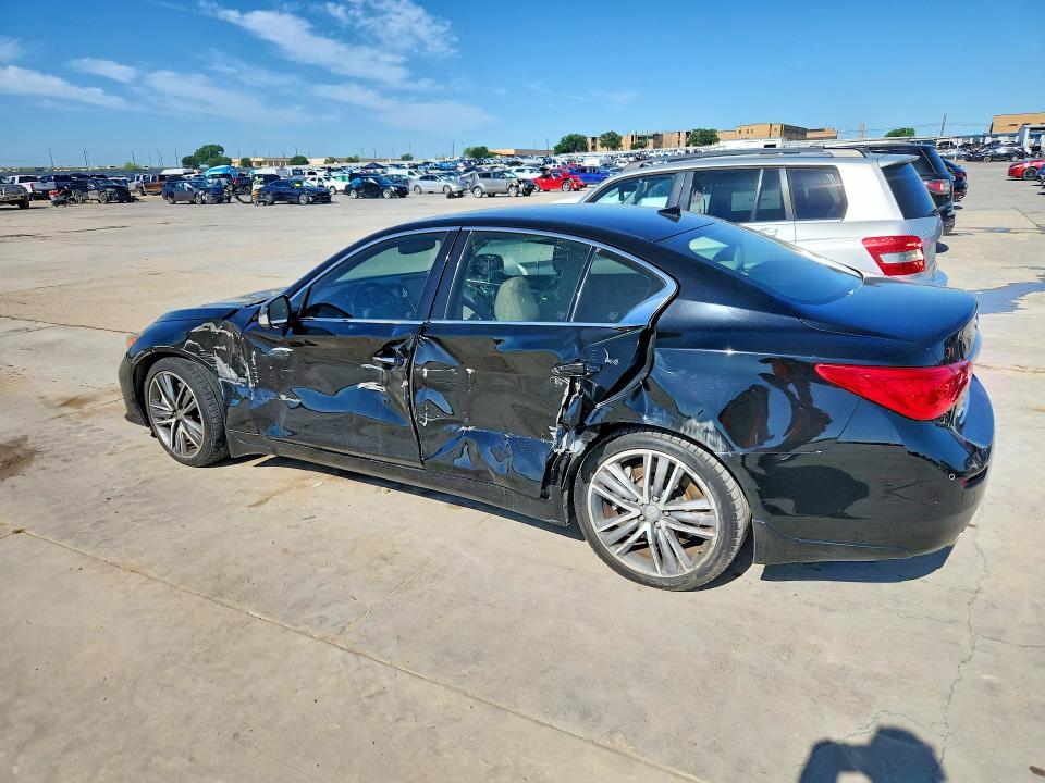 55391576 :رقم المزاد ، JN1AV7AR5EM700708 vin ، 2014 Infiniti Q50 Hybrid مزاد بيع