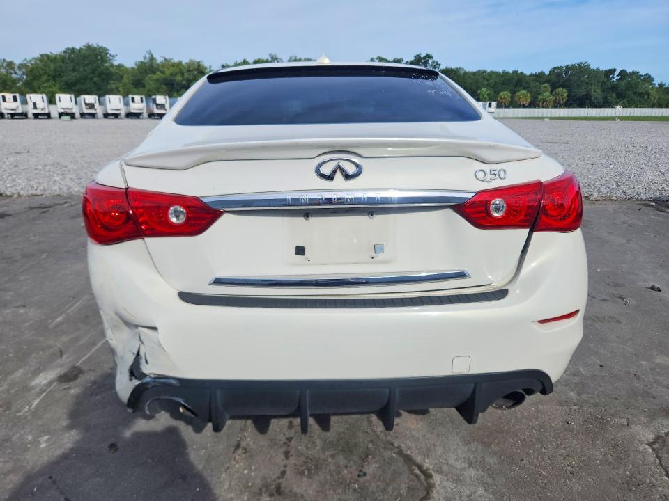 Продажа на аукционе авто 2014 Infiniti Q50, vin: JN1BV7AP7EM674664, номер лота: 55814276