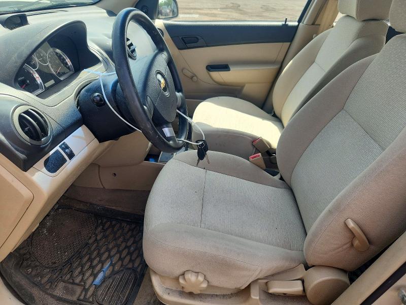56783556 :رقم المزاد ، 3G1TV55E99L120193 vin ، 2009 Chevrolet Aveo مزاد بيع