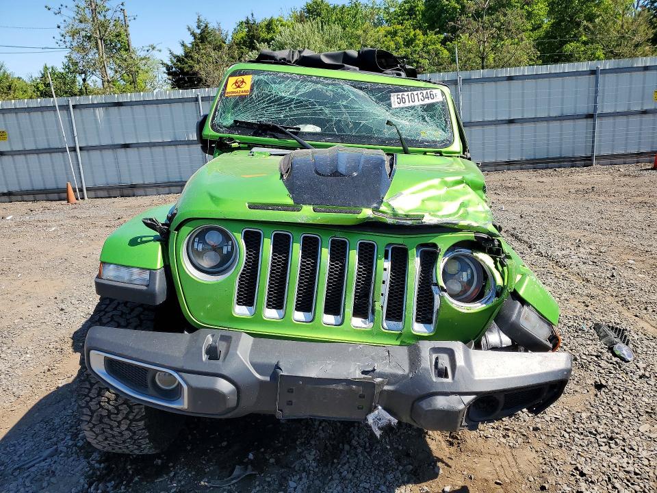 56101346 :رقم المزاد ، 1C4HJXEN2KW592739 vin ، 2019 Jeep Wrangler Unlimited مزاد بيع