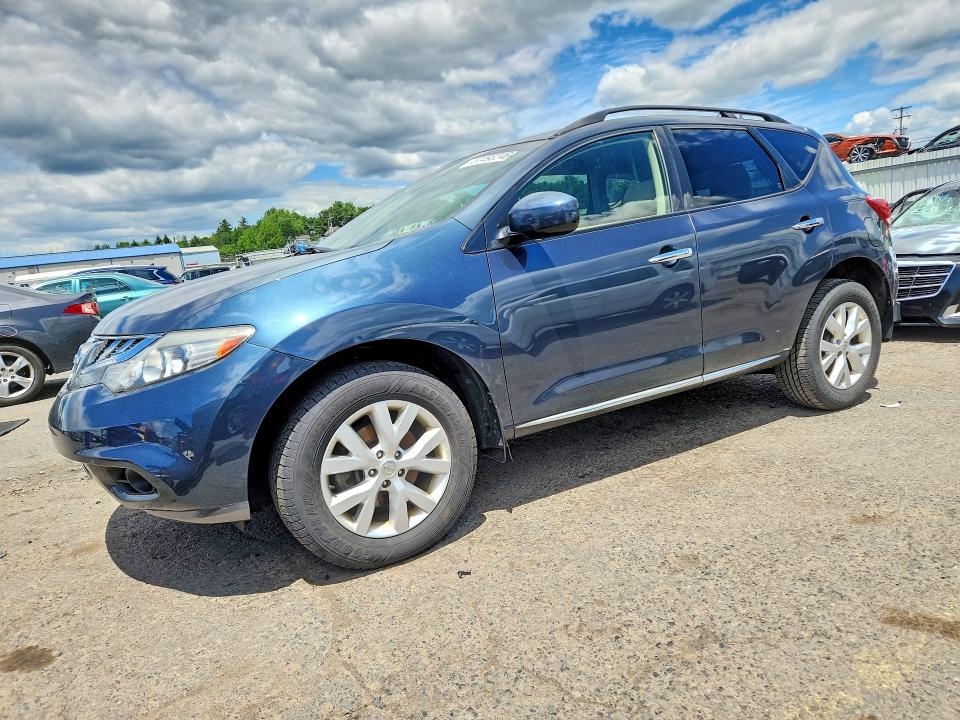 2013 Nissan Murano მანქანა იყიდება აუქციონზე, vin: JN8AZ1MW4DW322081, აუქციონის ნომერი: 57493246
