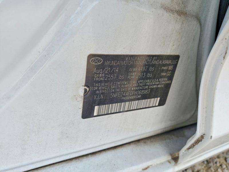 Aukcja sprzedaży 2015 Hyundai Sonata, vin: 5NPE24AF0FH068983, numer aukcji: 56922496