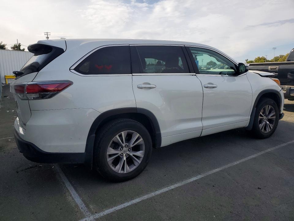 Aukcja sprzedaży 2015 Toyota Highlander, vin: 5TDBKRFH6FS138121, numer aukcji: 85976195