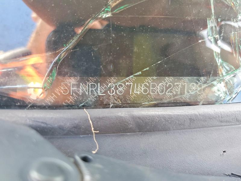 2006 Honda Odyssey მანქანა იყიდება აუქციონზე, vin: 5FNRL38746B027133, აუქციონის ნომერი: 55363786