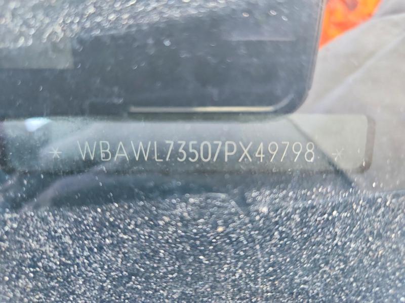 56640126 :رقم المزاد ، WBAWL73507PX49798 vin ، 2007 Bmw 335 مزاد بيع