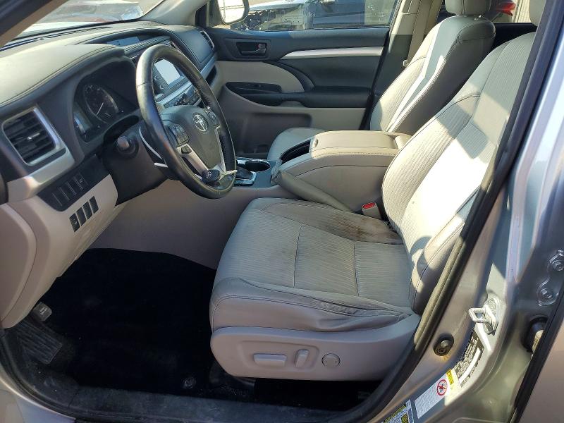 2015 Toyota Highlander მანქანა იყიდება აუქციონზე, vin: 5TDBKRFH3FS164983, აუქციონის ნომერი: 59258486