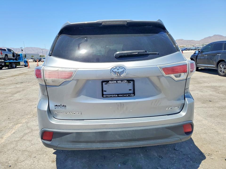58991336 :رقم المزاد ، 5TDBKRFHXES022449 vin ، 2014 Toyota Highlander مزاد بيع