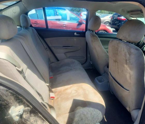 58370866 :رقم المزاد ، 1G1AF5F55A7220075 vin ، 2010 Chevrolet Cobalt مزاد بيع